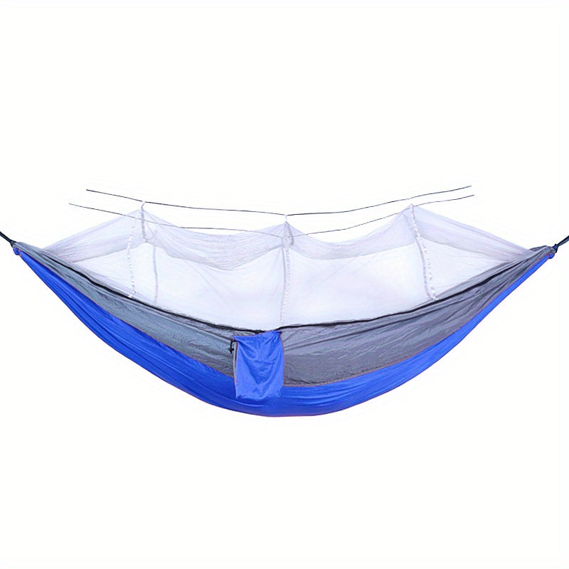 Anti-Rollover Double Hammock with Mosquito Net
