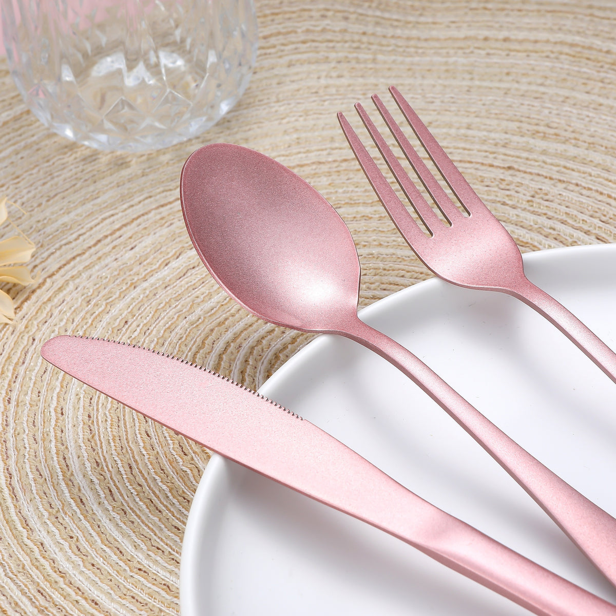 Travel Utensils, Reusable Silverware Set to Go Portable