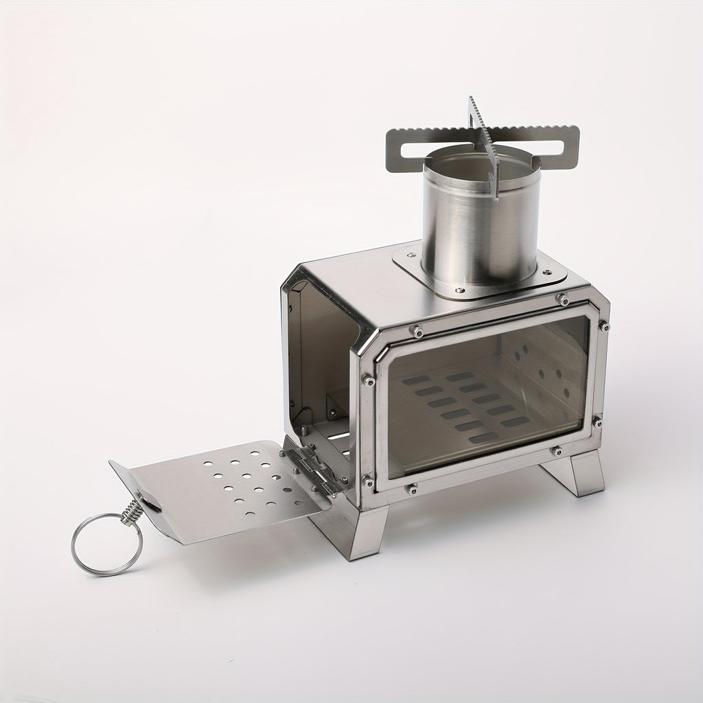 Multi-functional Portable Stainless Steel Wood Stove