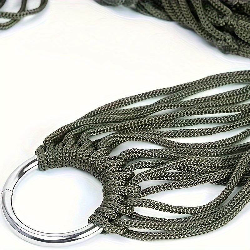 Portable Hammock Net With Nylon Rope And Hooks