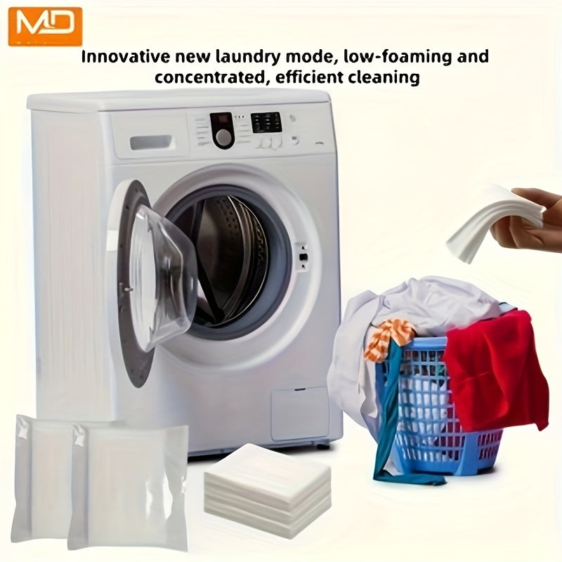 30/150/300pcs Plastic-Free Laundry Detergent Sheets Hypoallergenic