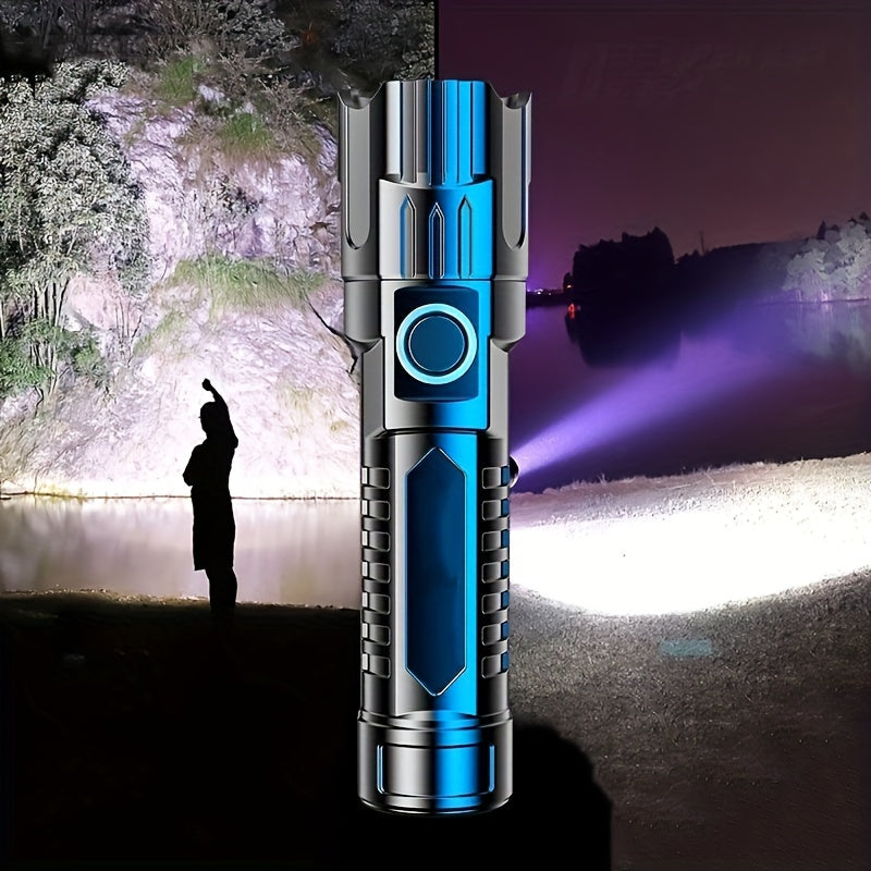 Two Ultra-Bright LED Flashlights with Three Modes