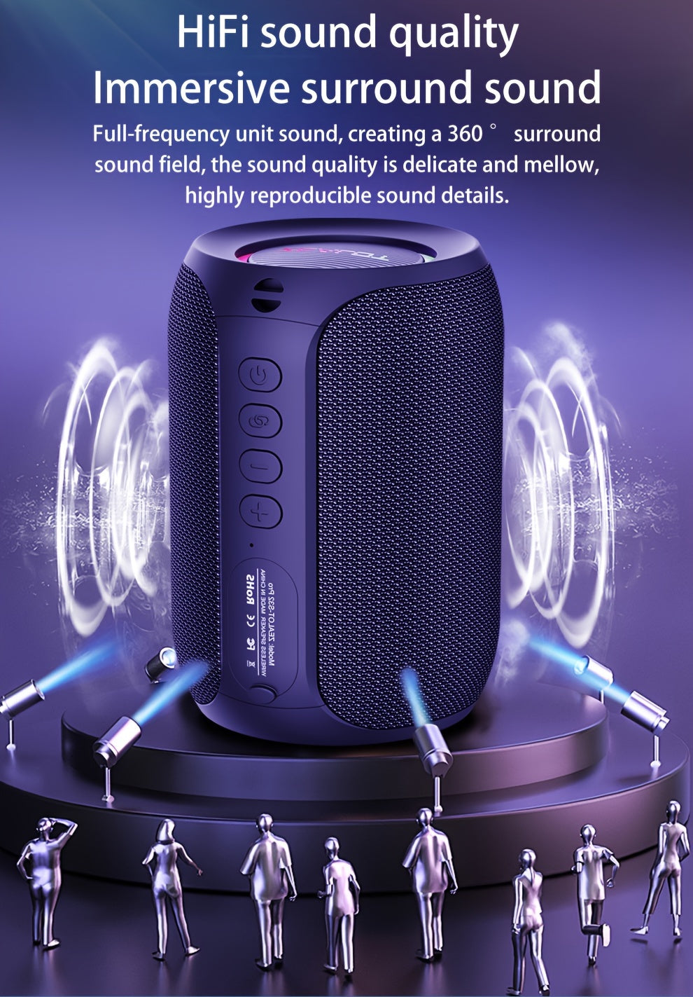 2024 New Style Zealot S32 Pro 15W Wireless Speakers