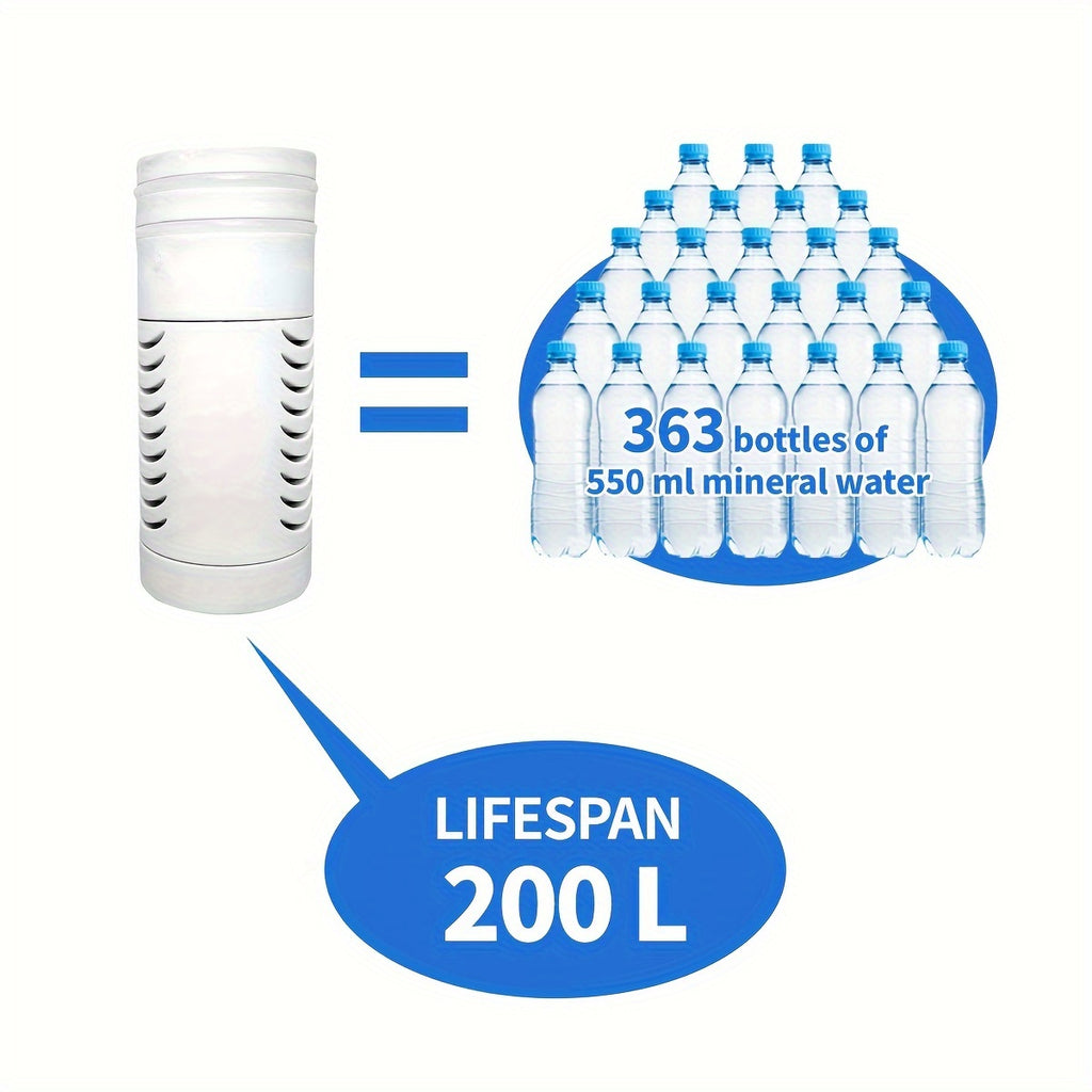 Collapsible Water Bottle with Filter Replaceable 27 oz