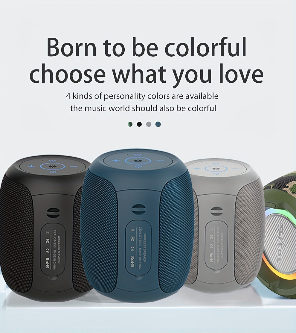 10W Wireless Speakers, Outdoor Portable