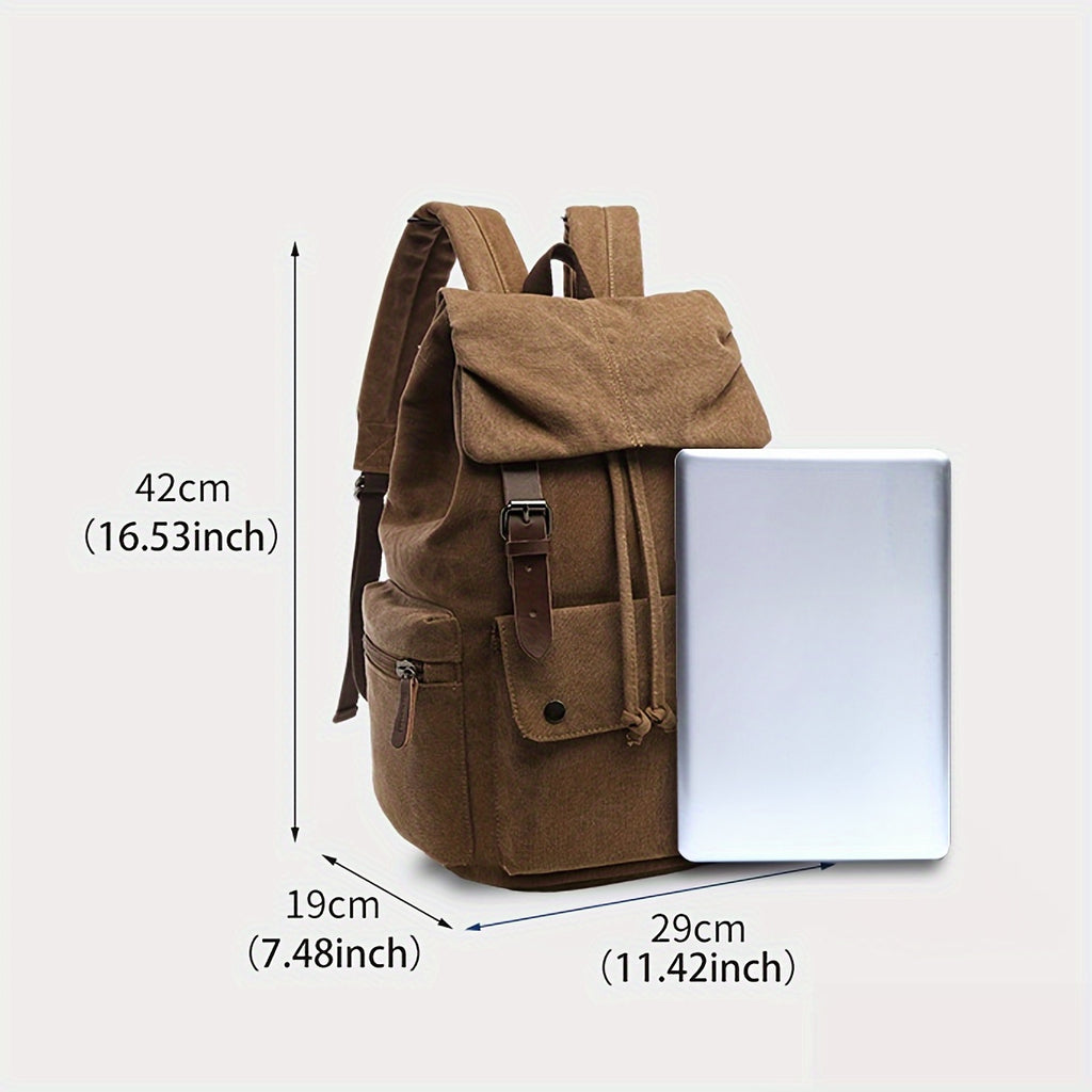 Outdoor Leisure Retro Canvas Travel Backpack