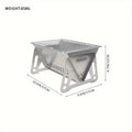 Portable Silvery Barbecue Grill - Available in 2 Sizes