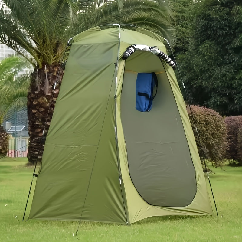 Privacy Shower Tent, Outdoor Changing Room With Detachable Support Pole And Carry Bag