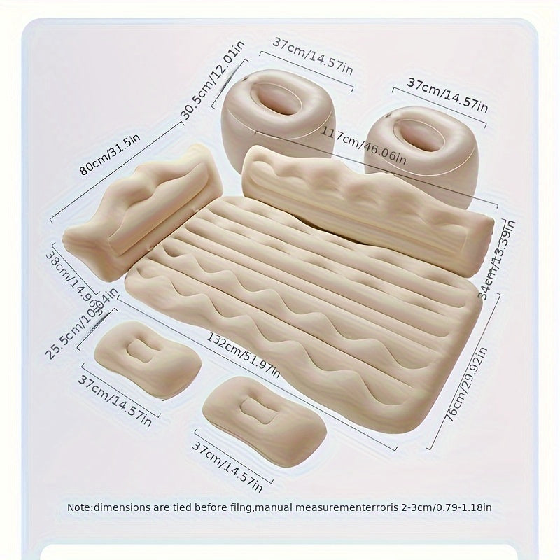 Car Inflatable Bed, Car Rear Seat Air Cushion