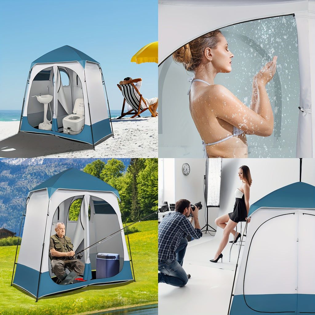 2-Person Pop-Up Dressing Tent