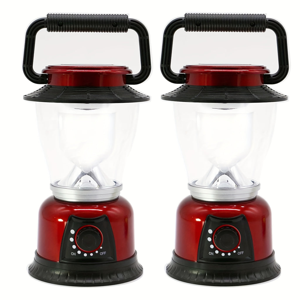 1/2/4pcs LED Lantern Dimmable Battery Powered Camping Lights