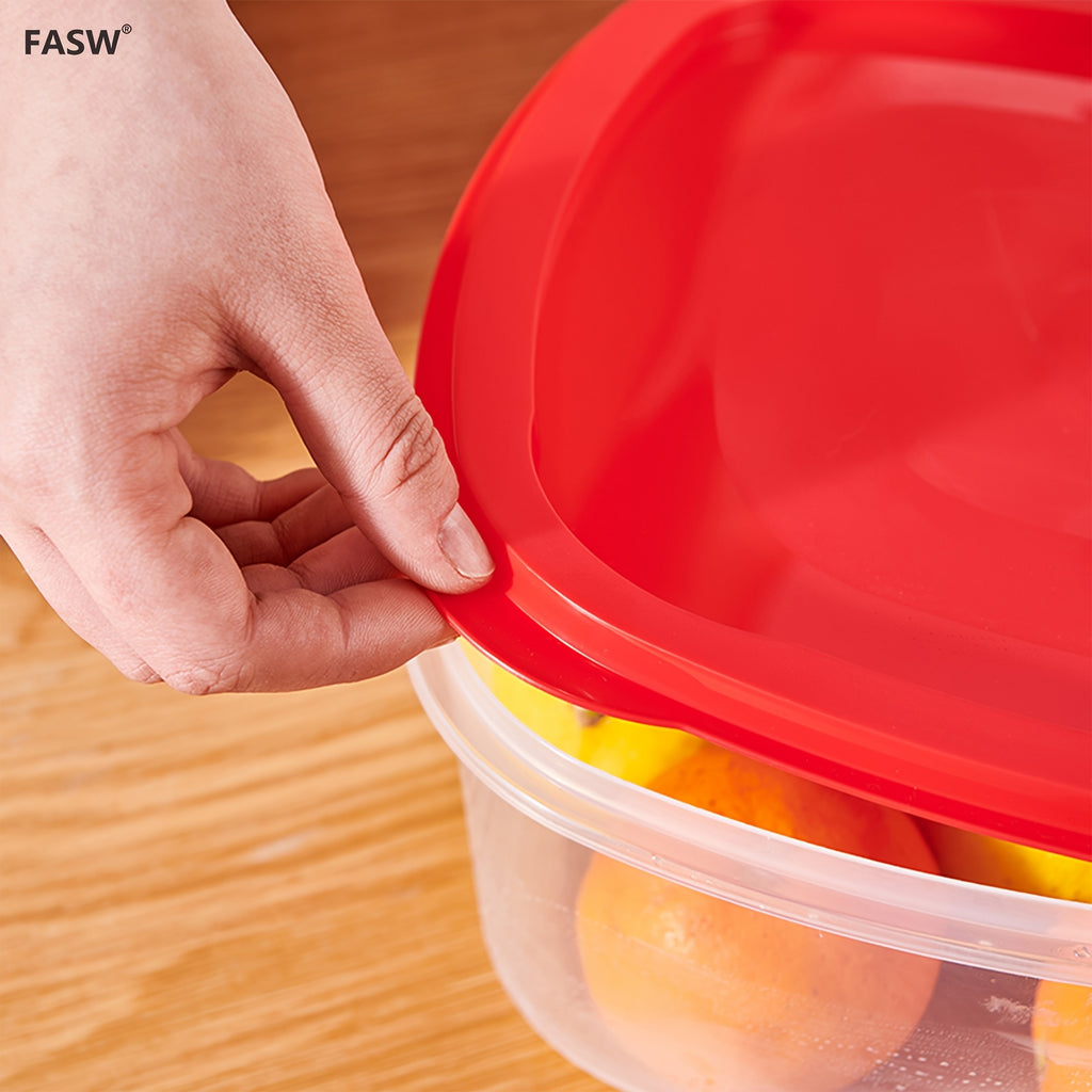 Fresh-keeping Box 4/5/6pcs Set with Lid Food Storage Container