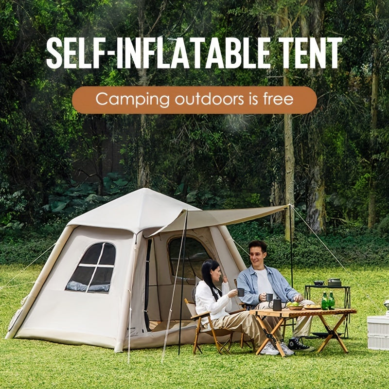 QuickPitch Portable Camping Tent - Automatic Inflatable