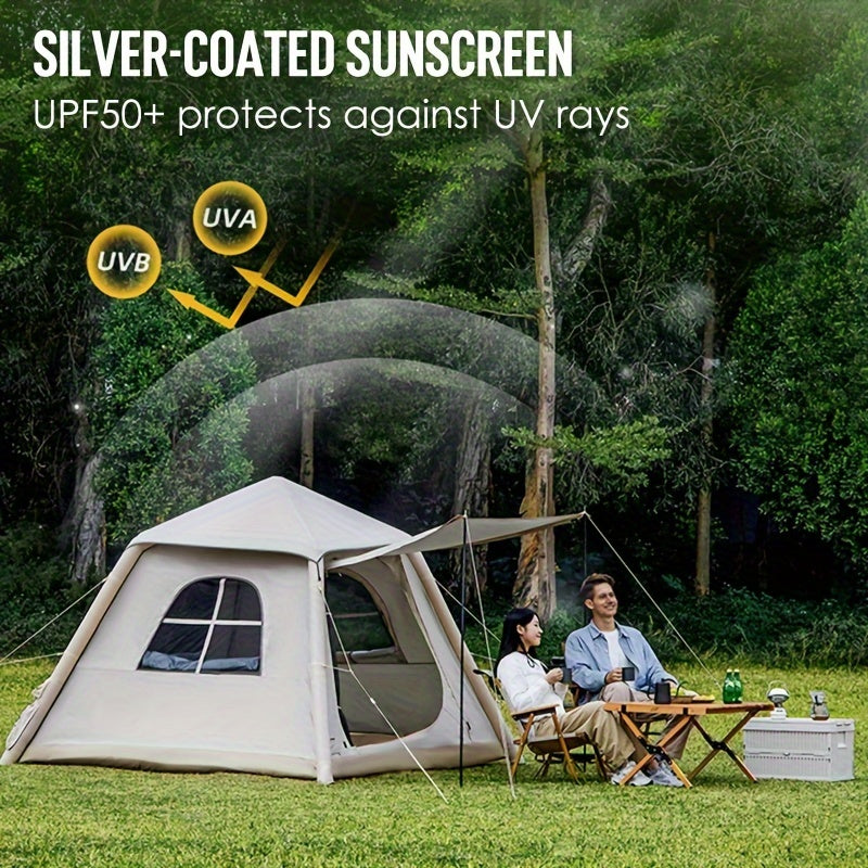 QuickPitch Portable Camping Tent - Automatic Inflatable