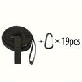 1 Set Canvas Storage Strap With 19pcs Buckles - Securely Holds Camping Gear