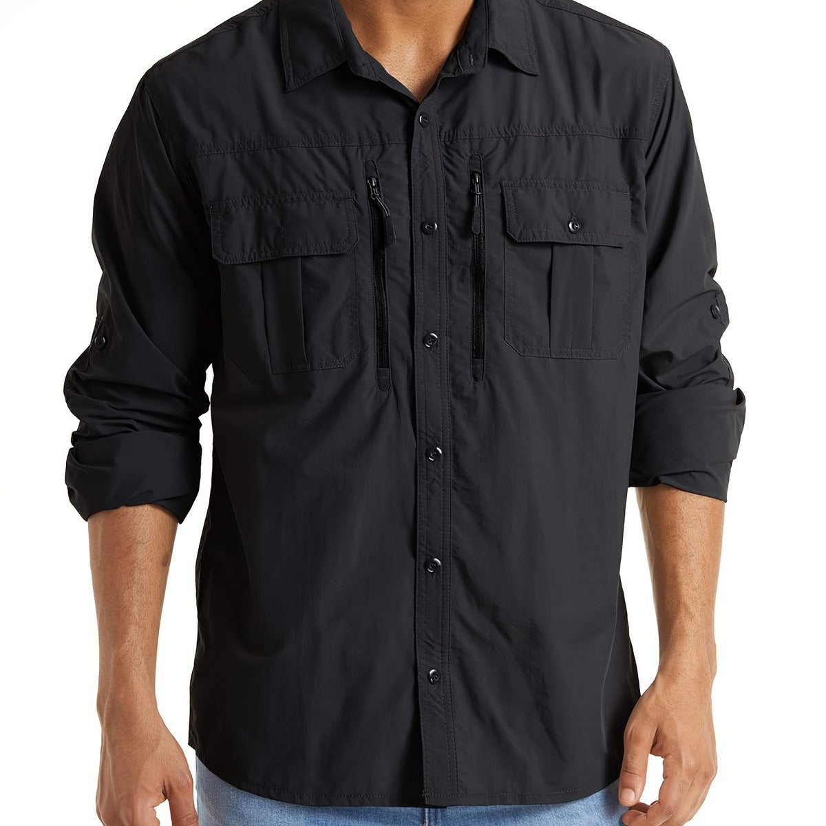 Men's Outdoor Quick Dry Shirts Long Sleeve