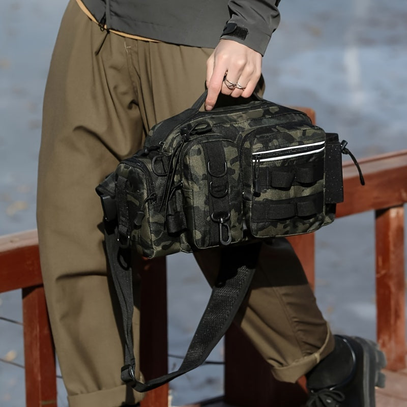 Outdoor Multi-Functional Fishing Backpack
