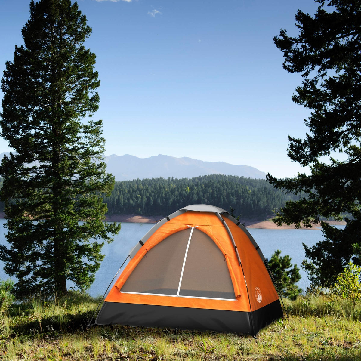 2-Person Camping Tent - Includes Carrying Bag