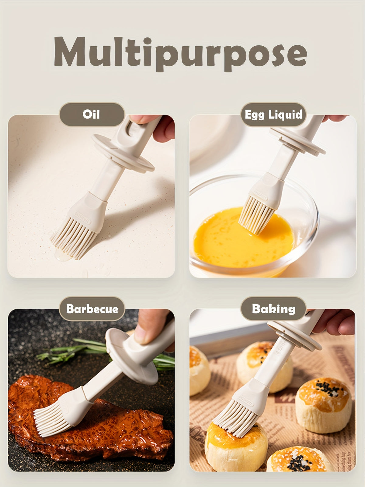 Barbecue Brush With Oil Pot