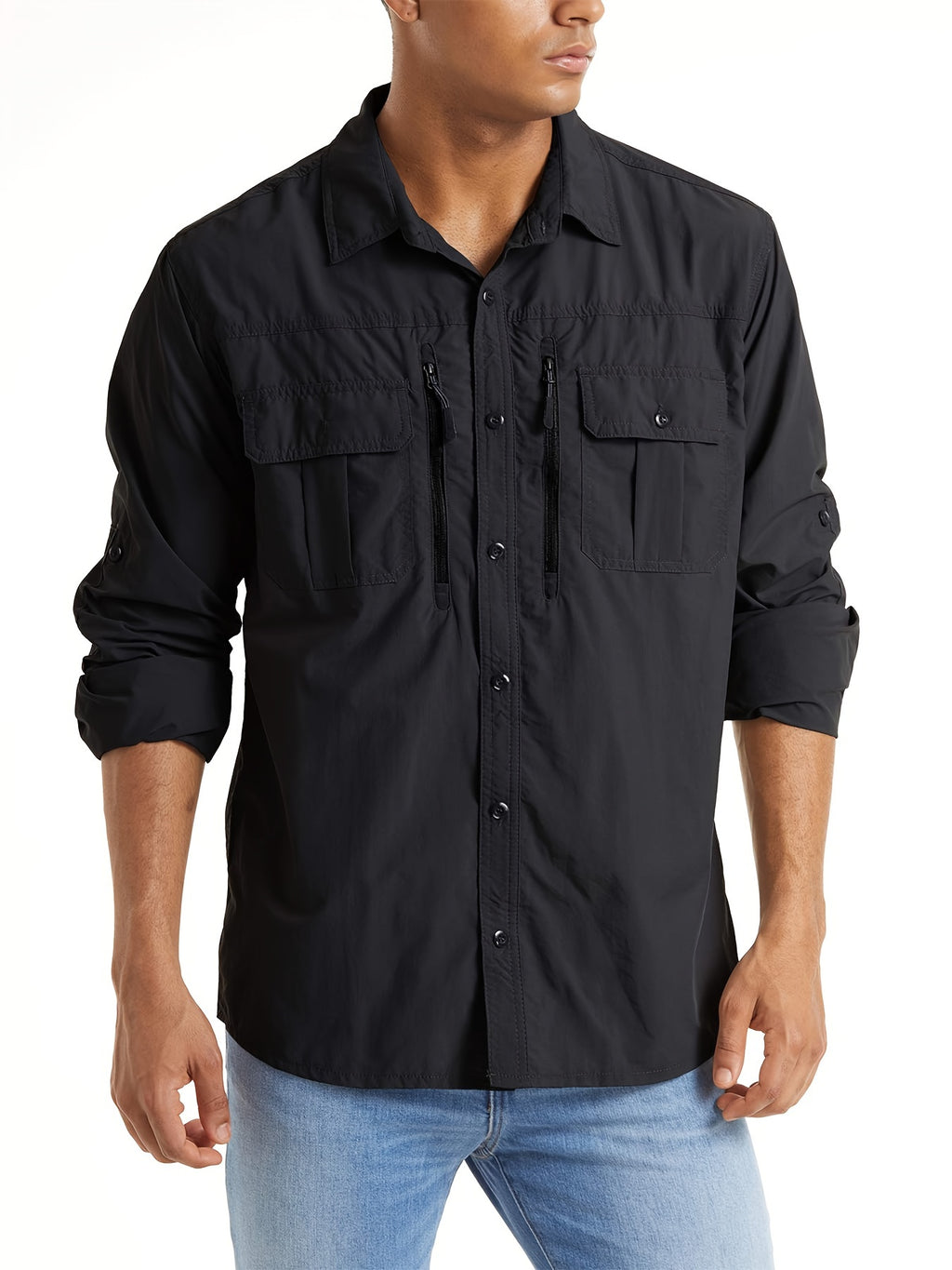 Men's Outdoor Quick Dry Shirts Long Sleeve