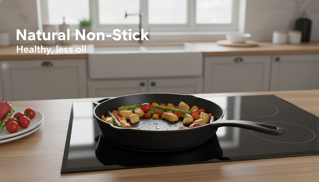 Cast Iron Cookware Series - 6PC/5PC/4PC Sets