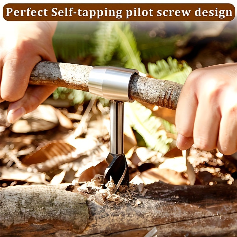 Survival Settlers Tool - Bushcraft Hand Auger Wrench