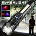 Super Powerful Rechargeable LED Torch Flood Light