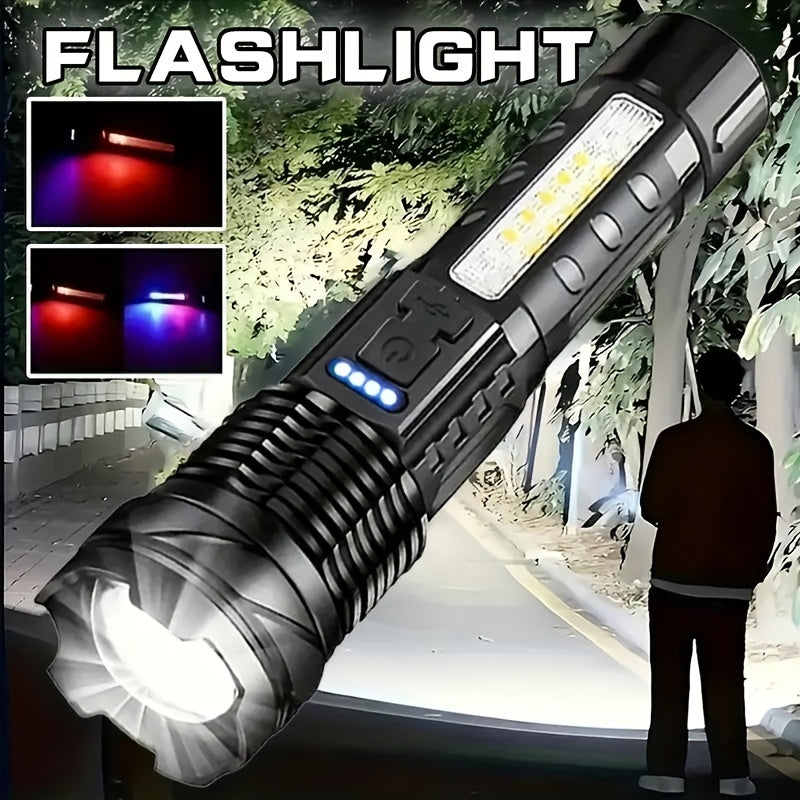 Super Powerful Rechargeable LED Torch Flood Light