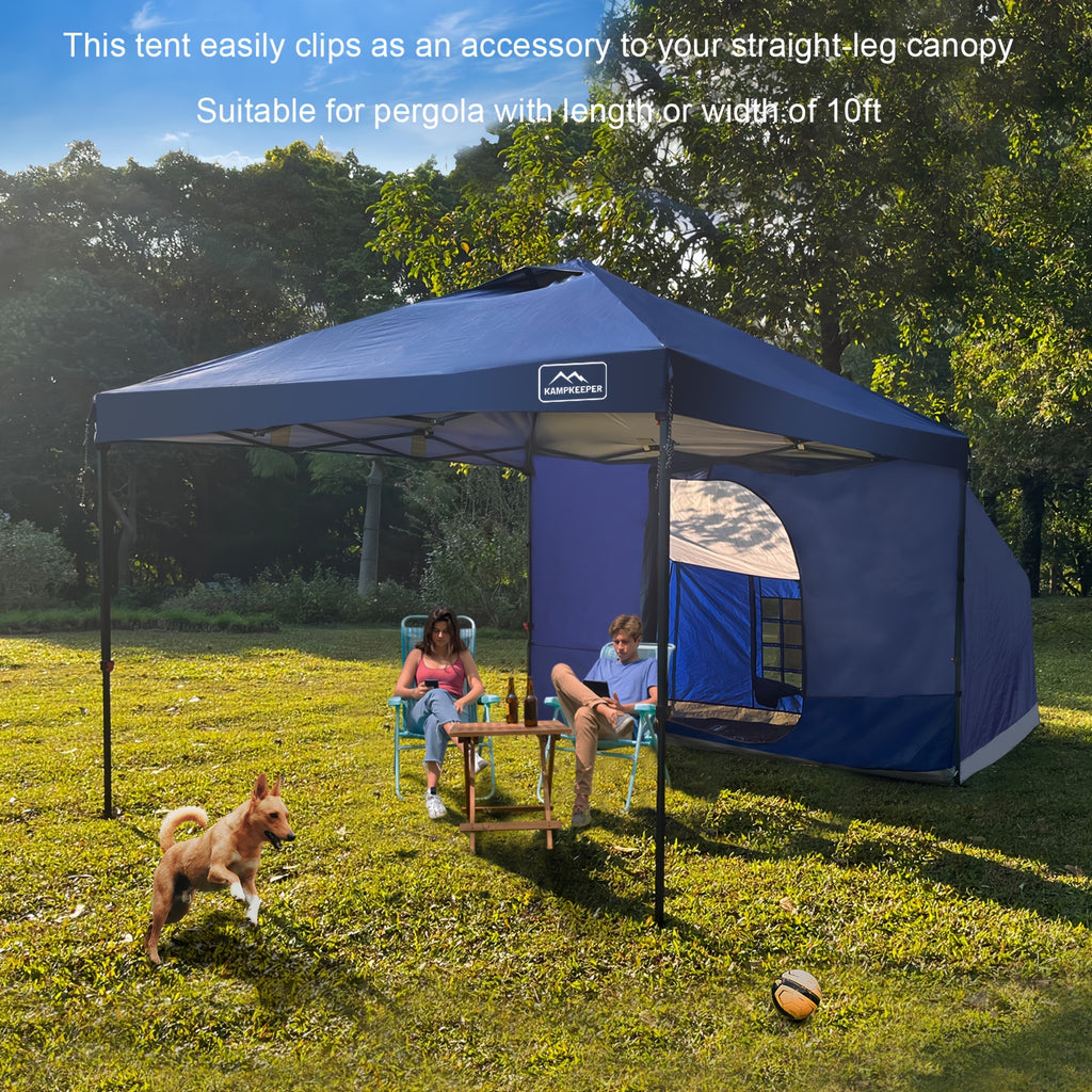 Side Tent, Camping Tent For 10' X 10' Pop Up Canopy