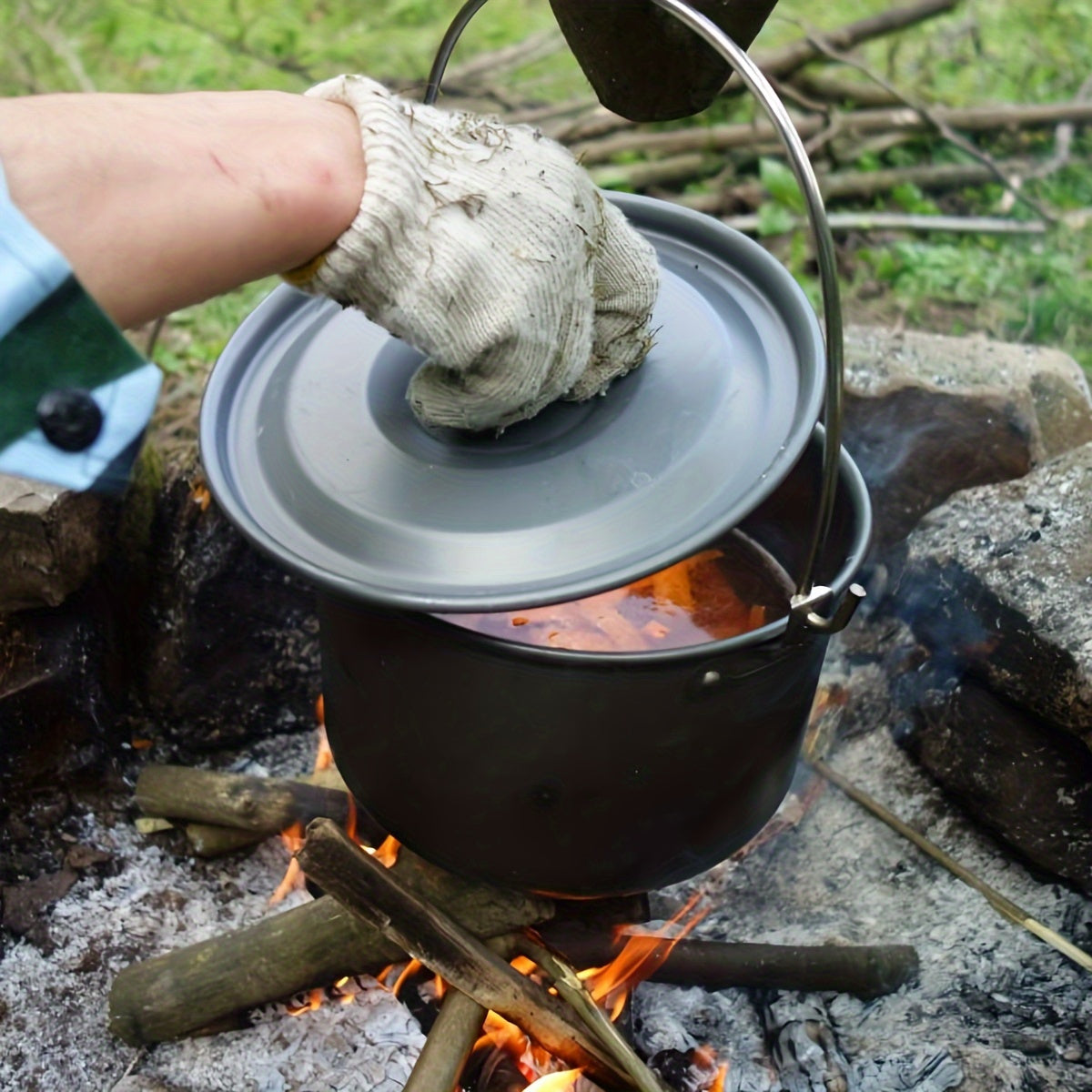 Outdoor Picnic Pot - Large 5-8 People Capacity