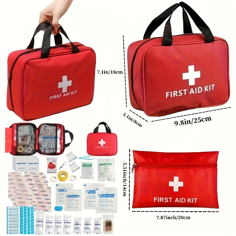 Outdoor First Aid Kit with Portable Case