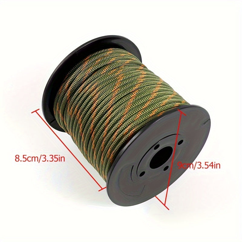100ft 10-Core Paracord Rope 120lb Tensile Strength
