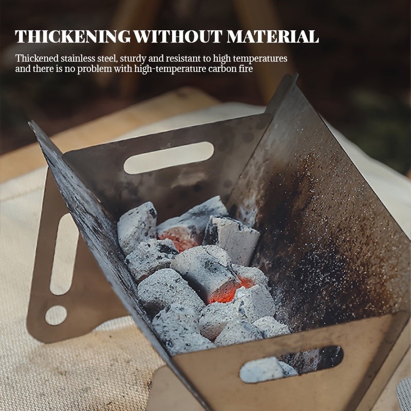 Portable Silvery Barbecue Grill - Available in 2 Sizes
