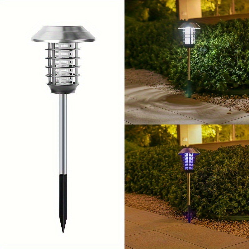 Solar-Powered Bug Zapper Lights, Waterproof