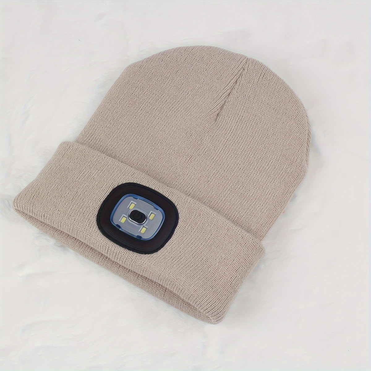 1pc Unisex Beanie Hat With LED Light