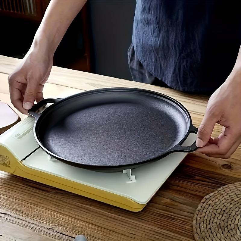 Multi-Function Cast Iron Griddle Skillet - Non-Stick Pan