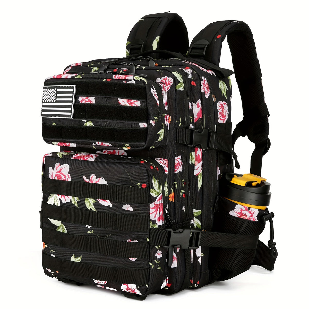 25L Large Capacity Rucksack Backpack - Water-Resistant