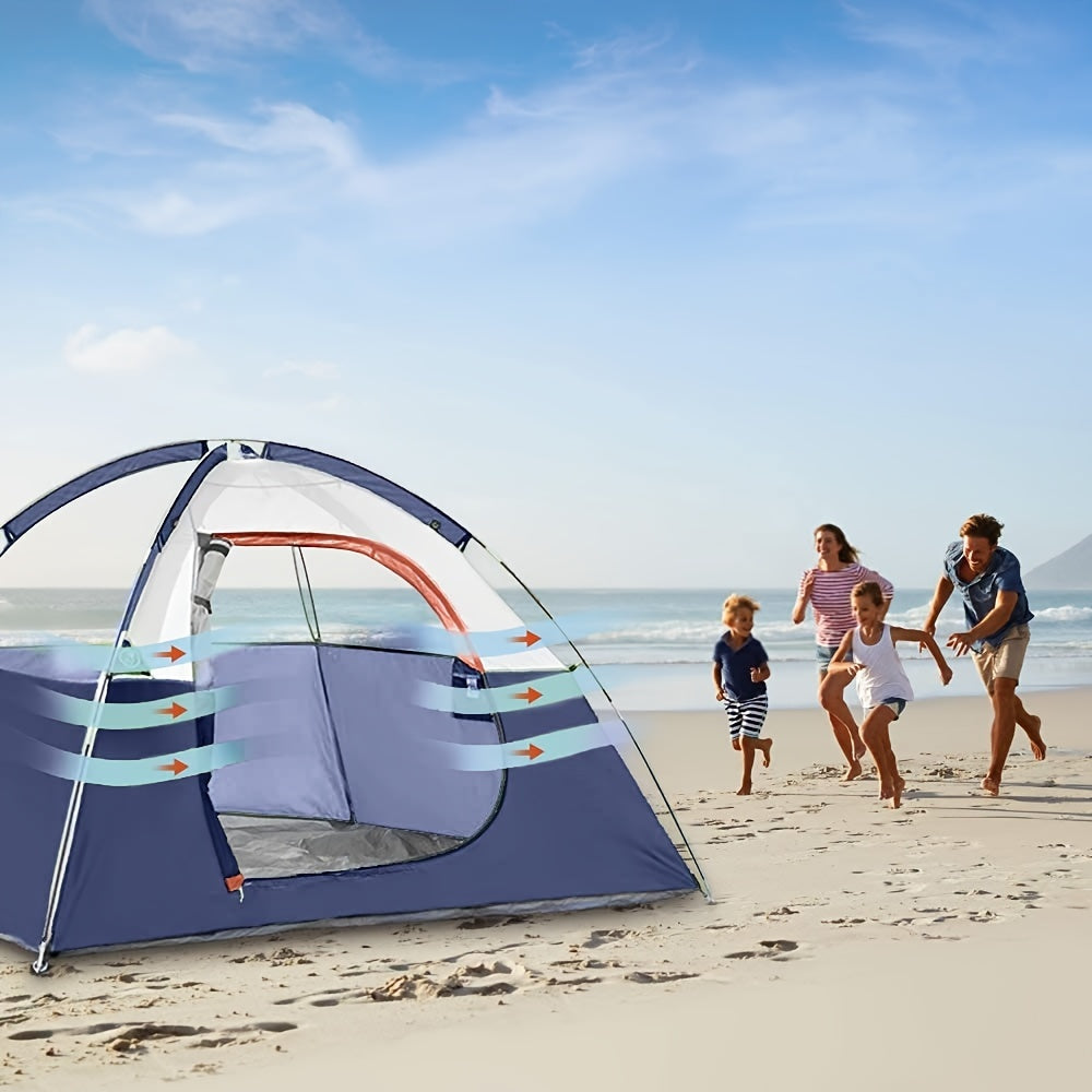 3 Person Camping Tent - Dome Tents, Waterproof Windproof