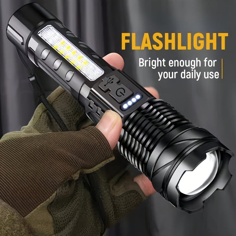 Super Powerful Rechargeable LED Torch Flood Light