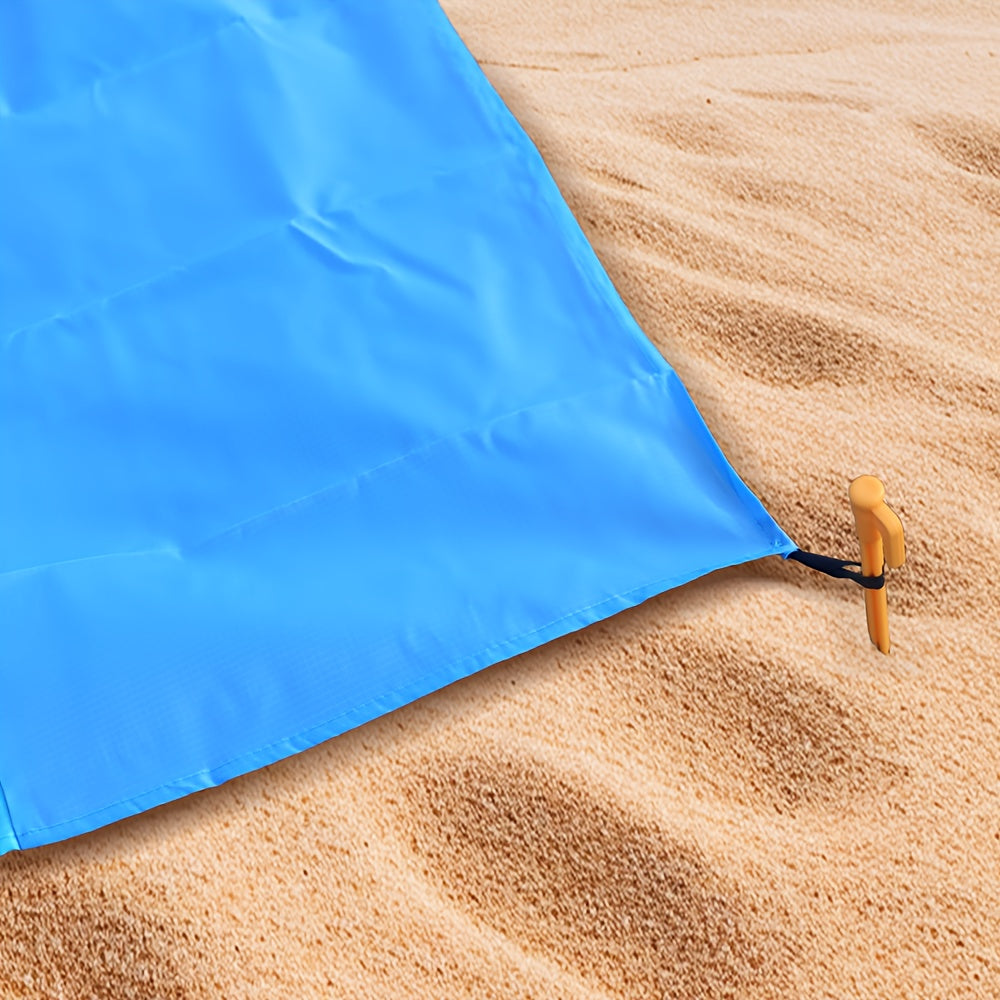 Extra-Large Lightweight Mat | 1 Portable Beach Blanket for 1-4 Adults