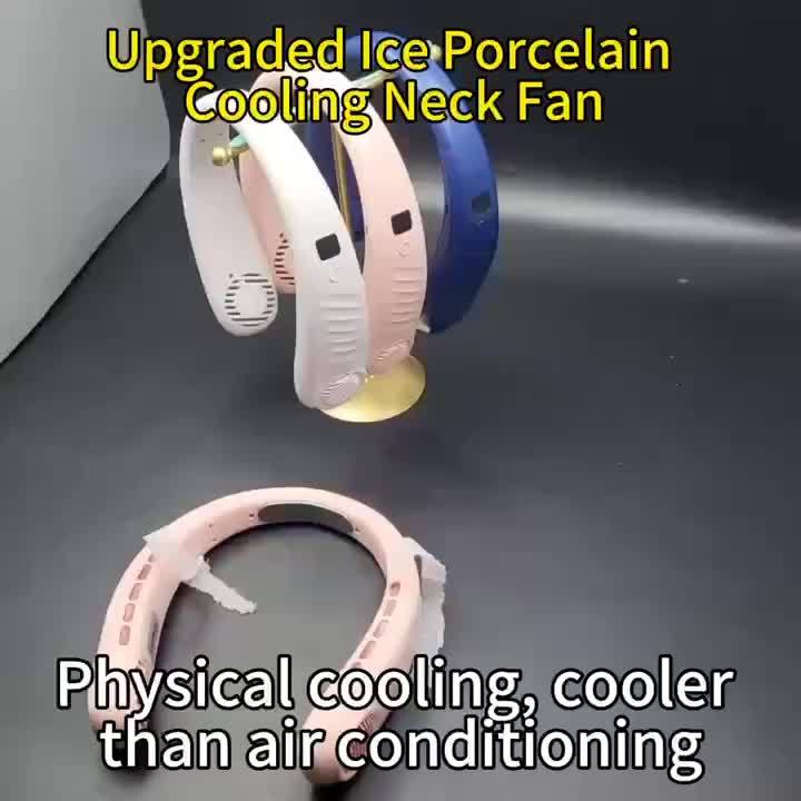 Ultra-Portable Mini Hanging Neck Fan - Whisper-Quiet