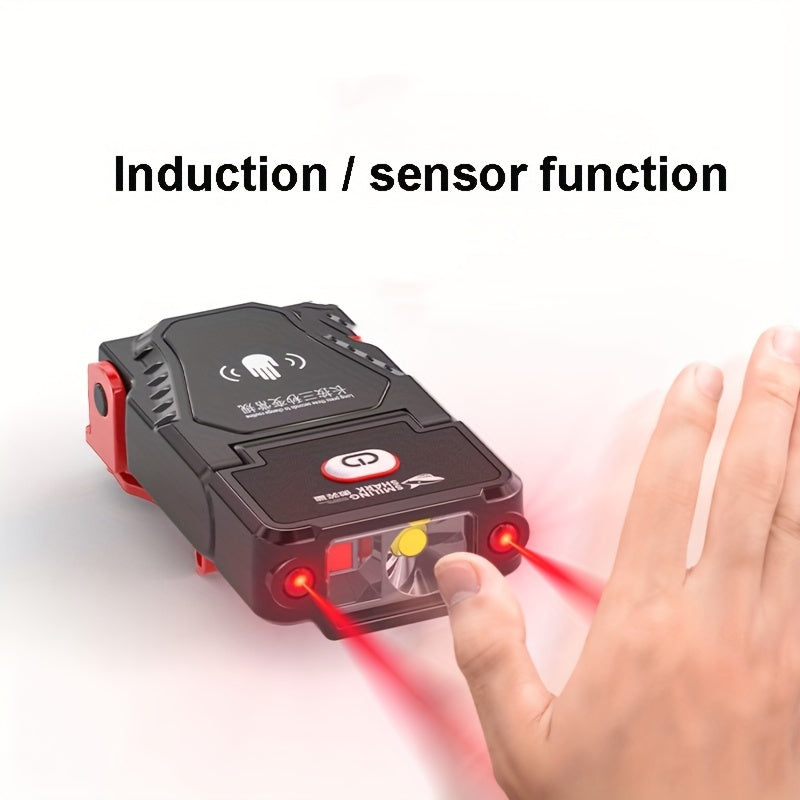 Rechargeable LED Headlight, Mini Hands-free Clip On Cap Light