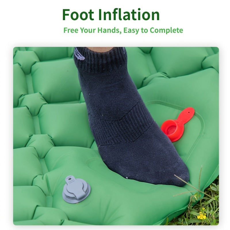 Inflatable Mat, Double Sleeping Mat, Portable Moisture-proof