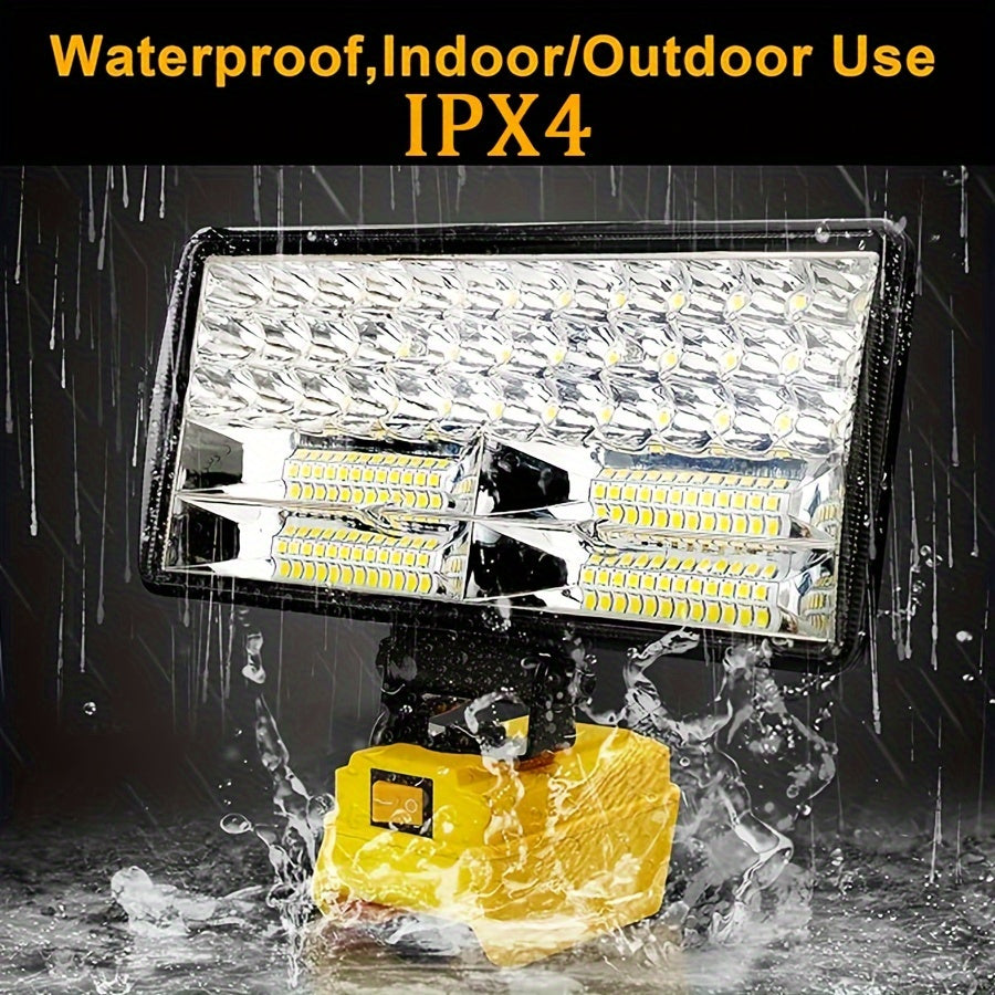 LED Work Light For DeWALT 20V MAX Battery, 90W 5400LM/60W 4500LM/48W 3800LM