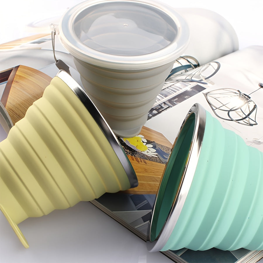 270ml Durable Silicone Folding Water Cup