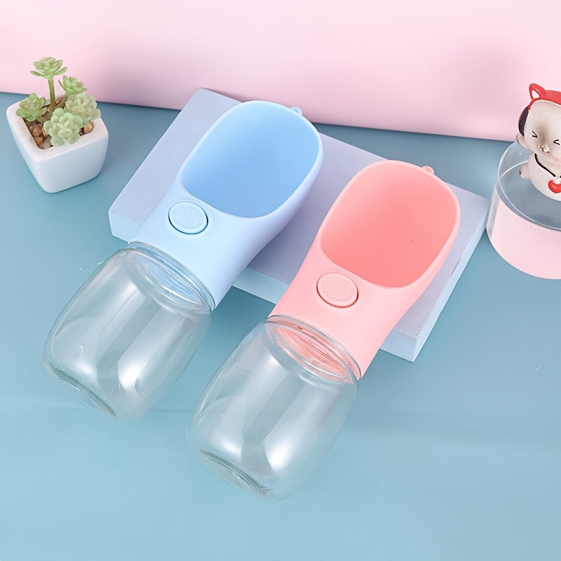 Portable Dog Water Bottle, Plastic Leak Proof