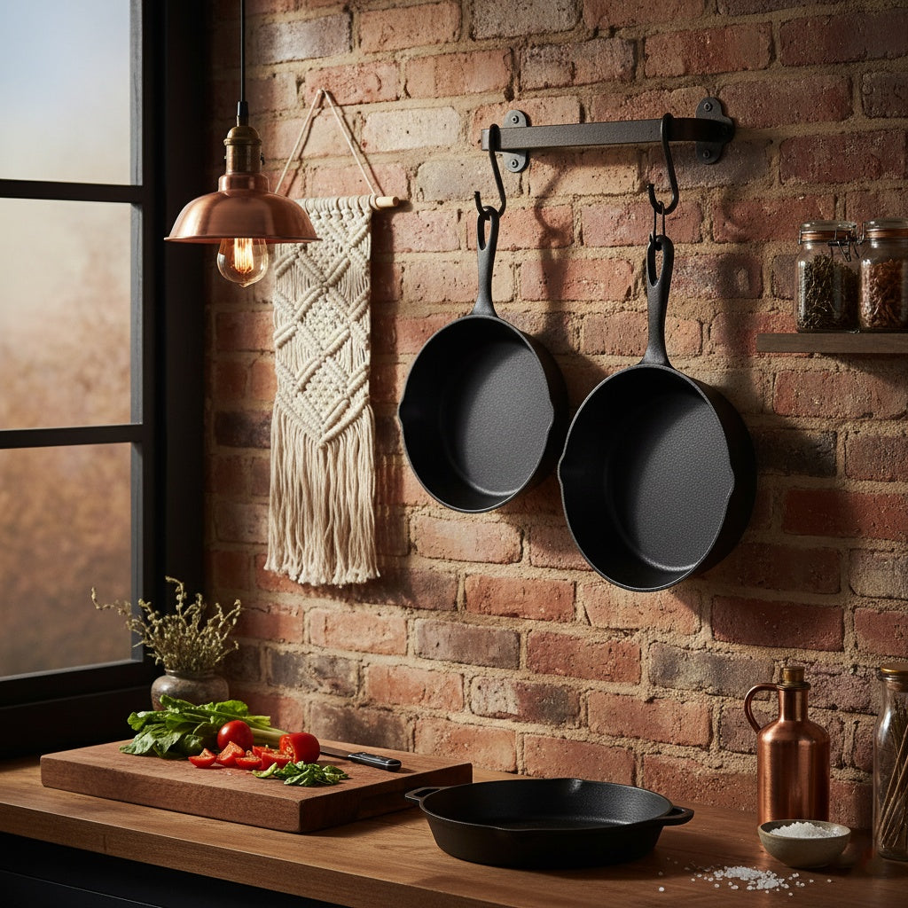 Cast Iron Cookware Series - 6PC/5PC/4PC Sets