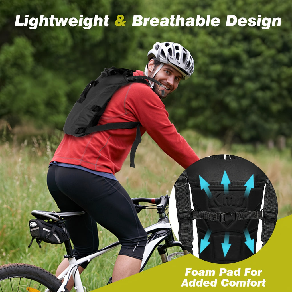 101.44oz Water Bladder Bag Hiking Camping Hydration Backpack