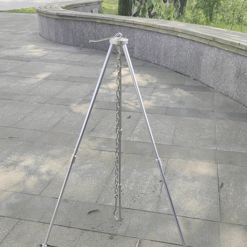 1pc 3 Sections Outdoor Camping Bonfire Stand