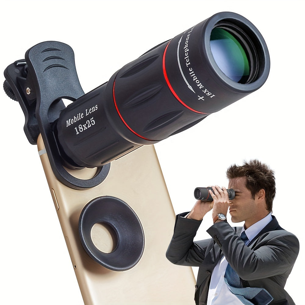 18X Monocular Zoom Lens Telephoto Lens - High-Power Zoom
